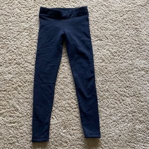 Athleta Girls Polartec Tights in Black Size 12